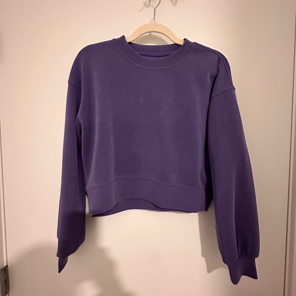 Lululemon Softstreme Perfectly Oversized Cropped Crew